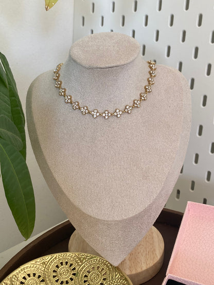 Collier éclat doré