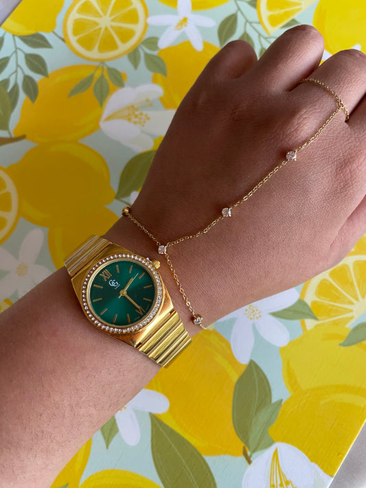 Bracelet de main Saba💠☀️🍋OR