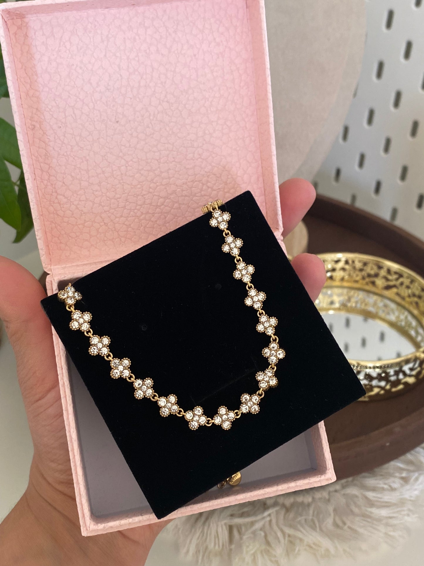 Collier éclat doré