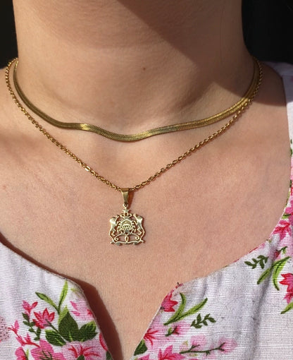 Collier Maroc petit motif 1,6cm🇲🇦
