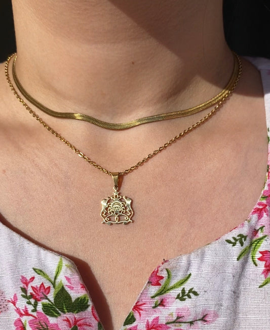 Collier Maroc petit motif 1,6cm🇲🇦