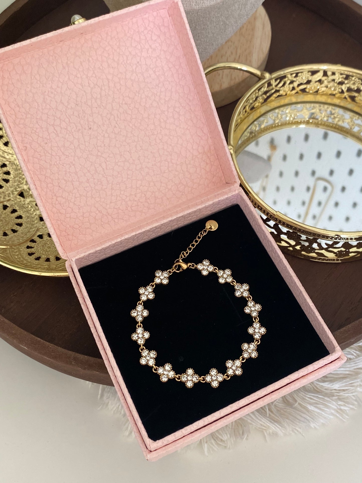 Bracelet éclat doré