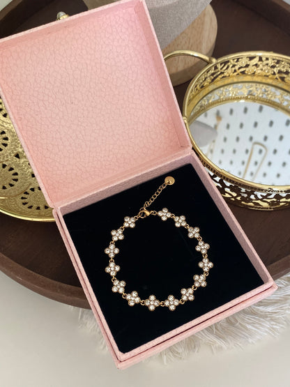 Bracelet éclat doré