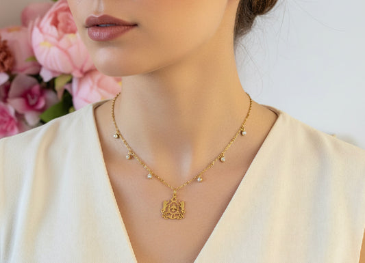 Collier maroc cristaux