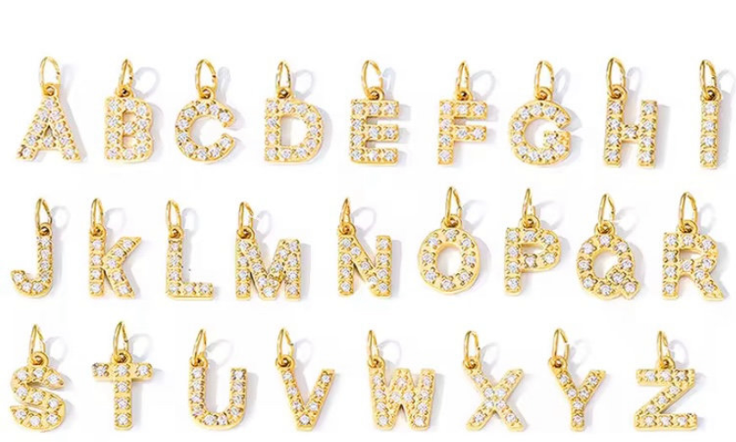 Collier initiales prénoms