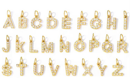 Collier initiales prénoms