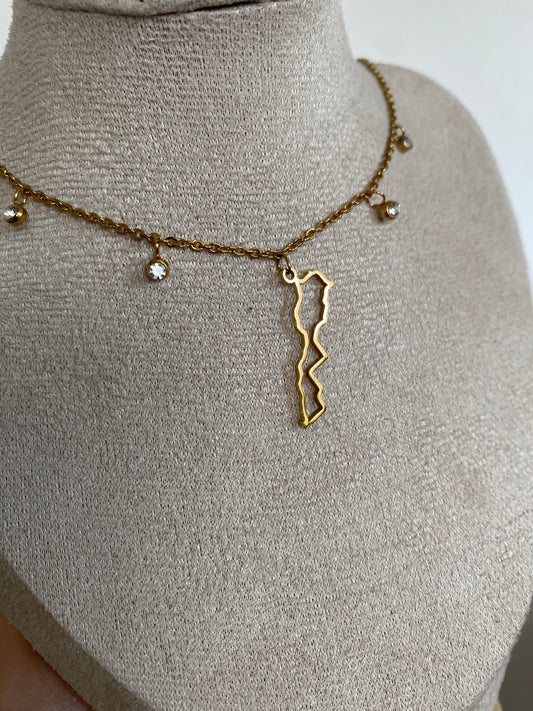 Collier Maroc cristaux