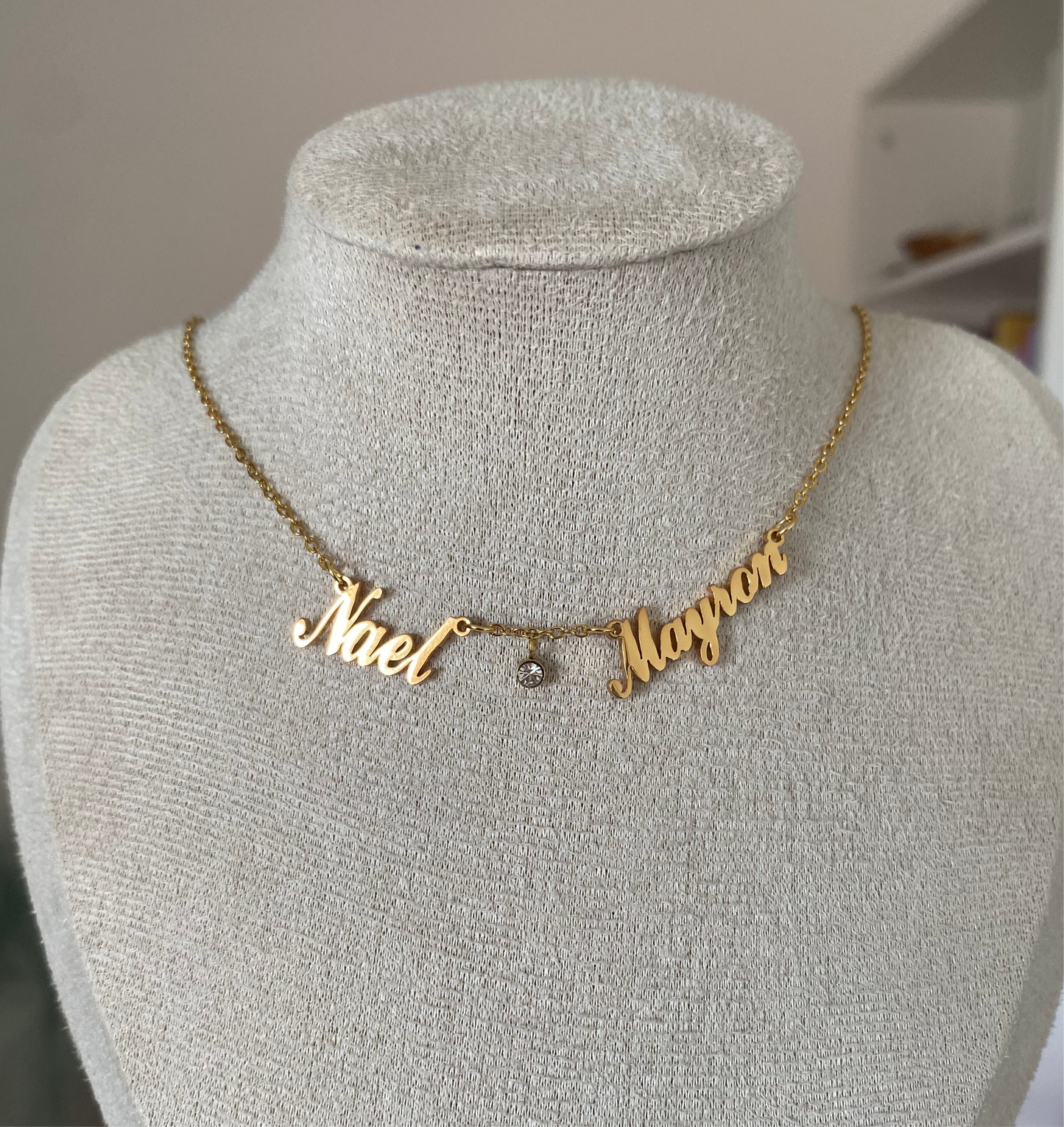 Collier 2 prénoms
