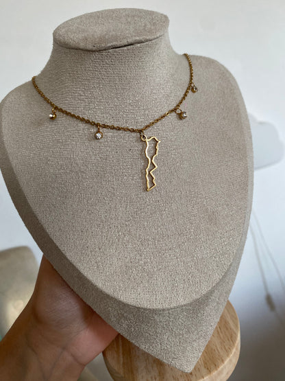 Collier Maroc cristaux