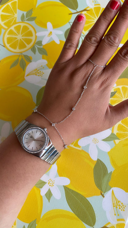 Bracelet de main Saba💠☀️🍋Argent