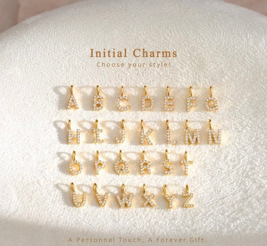 Collier initiales couple amis famille