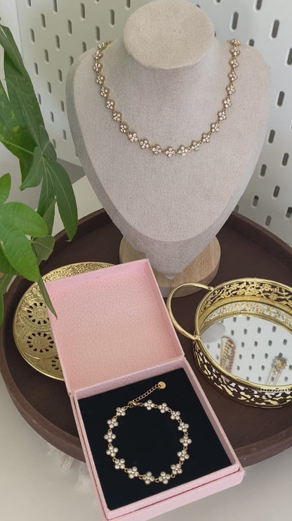 Collier éclat doré